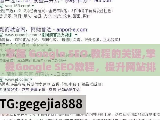 掌握 Google SEO 教程的关键,掌握Google SEO教程，提升网站排名的秘诀