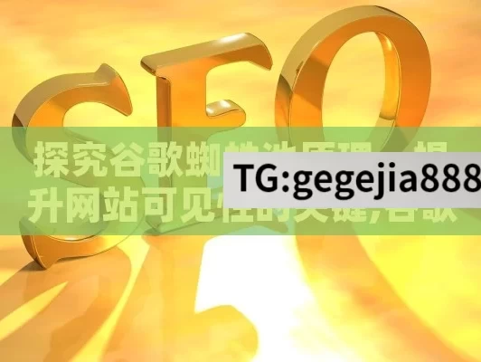 探究谷歌蜘蛛池原理，提升网站可见性的关键,谷歌蜘蛛池原理揭秘，提升网站SEO的隐形利器