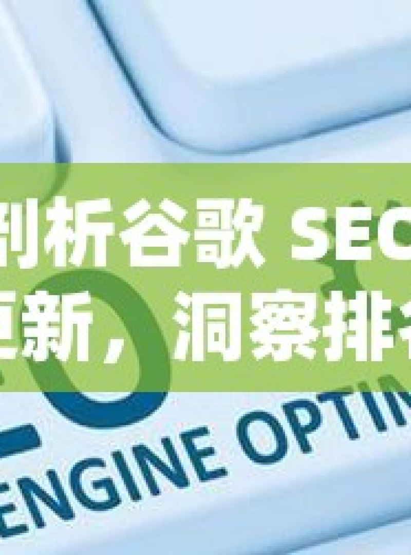 深度剖析谷歌 SEO 最新算法更新，洞察排名变化奥秘揭秘谷歌SEO算法更新，新策略提升网站排名