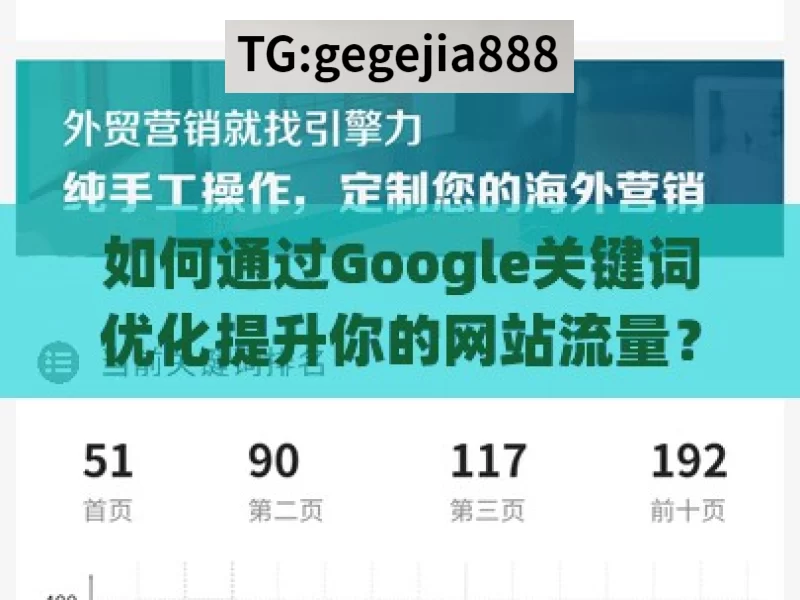 如何通过Google关键词优化提升你的网站流量？