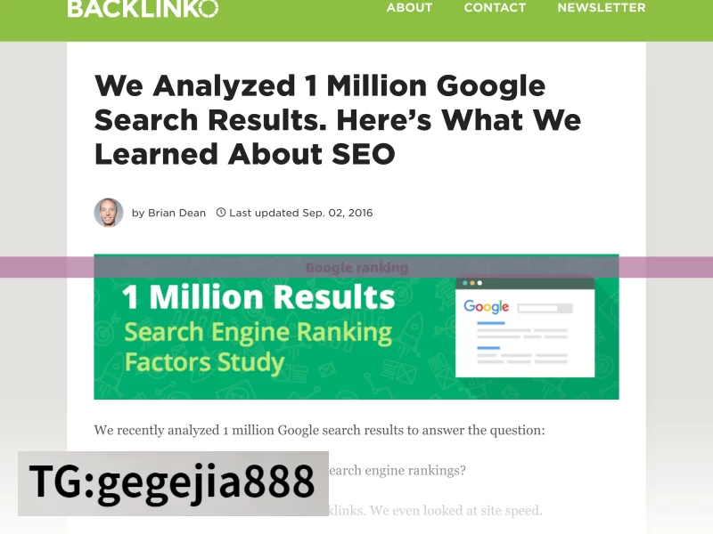 Google ranking