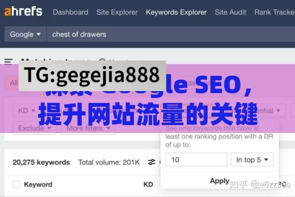 探索 Google SEO，提升网站流量的关键,掌握Google SEO，提升网站排名的秘籍